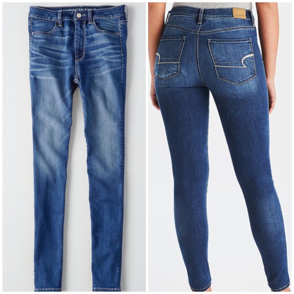 American Eagle Super High-Waisted Skinny Jegging